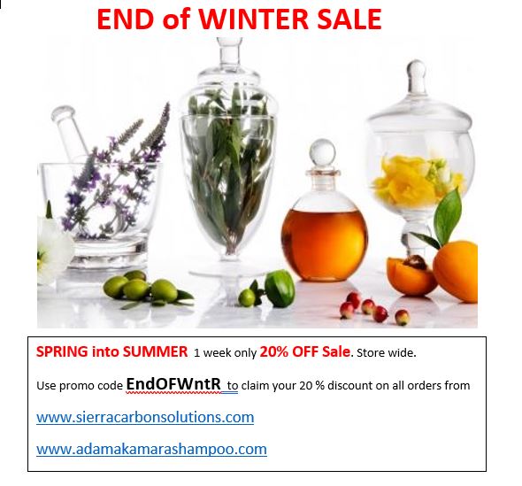 End of Winter Sale